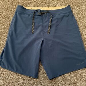 Patagonia Men's Navy Board Shorts